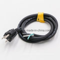 NEMA 5-15p Sjow 18/3 Power Rubber Cords UL ETL Black RoHS